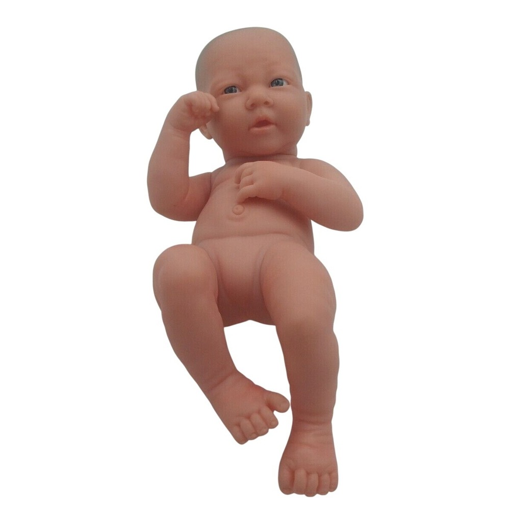 Berenguer Vinyl Baby Doll 22-07 Reborn Life Like Newborn Girl 13" Blue Eyes - Picture 2 of 7